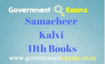 Samacheer kalvi 11th books