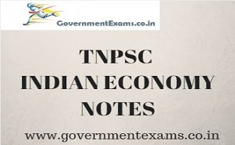TNPSC INDIAN ECONOMY NOTES