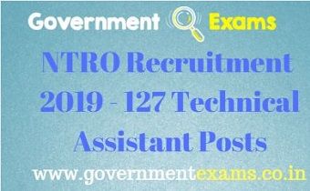 NTRO Recruitment 2019