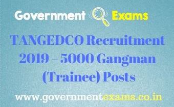 TANGEDCO Recruitment 2019