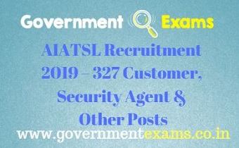 AIATSL Recruitment 2019