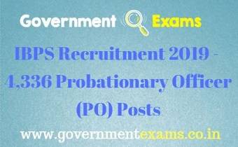 IBPS PO Recruitment 2019