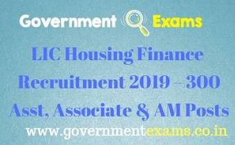 LIC Housing Finance Recruitment 2019