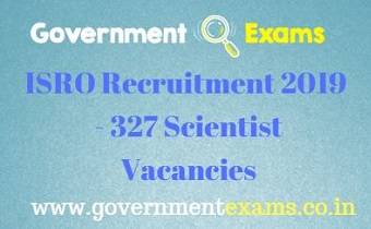 ISRO Scientist Recruitment 2019