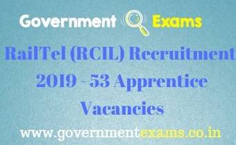 RailTel (RCIL) Recruitment 2019