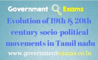 Socio-Political Movements in Tamil Nadu