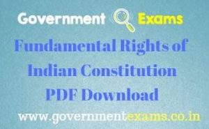 fundamental rights article 12 to 35 Archives - Government Exams