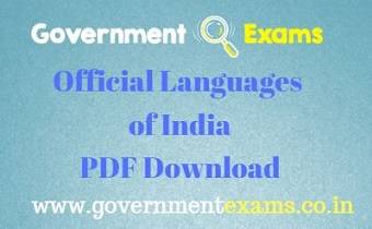 Official Languages of India