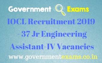 IOCL Jr Engineering Assistant Recruitment 2019