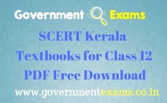 SCERT Kerala Textbooks for Class 12