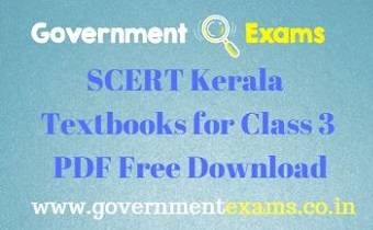 SCERT Kerala Textbooks for Class 3