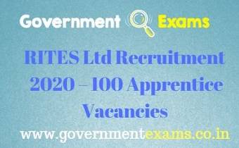 RITES Ltd Recruitment 2020
