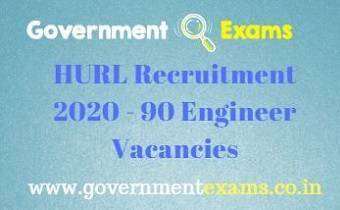 HURL Engineer Recruitment 2020