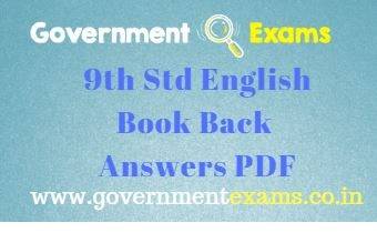 9th English Book Back Answers
