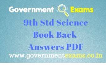 9th New Science Book Back Question and Answers