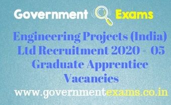 Engineering Projects (India) Ltd Recruitment 2020