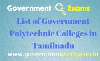 Government Polytechnic Colleges in Tamilnadu