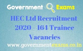 HEC Ltd Trainee Recruitment 2020