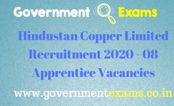 Hindustan Copper Limited Recruitment 2020