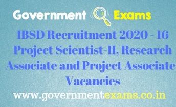 IBSD Recruitment 2020