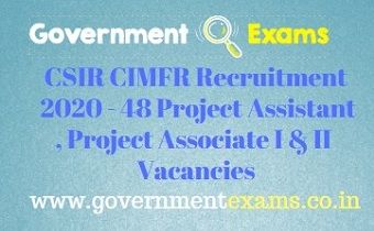 CIMFR Project Assistant and Associate Recruitment 2020