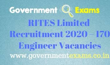 RITES Limited Engineer Recruitment 2020
