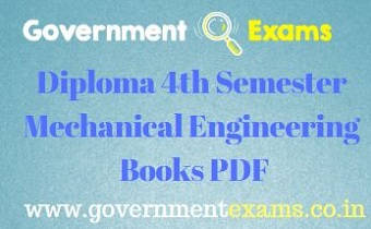 Diploma 4th Semester Mechanical Engineering Books