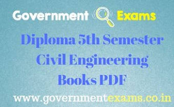 Diploma 5th Sem Civil Engineering Books