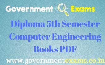 Diploma 5th Semester Computer Engineering Books