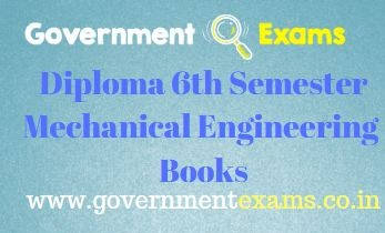 Diploma 6th Semester Mechanical Engineering Books