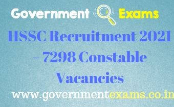 HSSC Constable Recruitment 2021