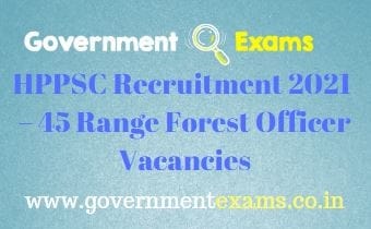 HPPSC Range Forest Officer Recruitment 2021
