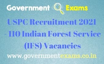 UPSC IFS Recruitment 2021