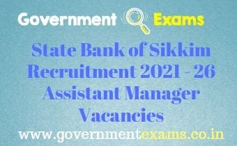 State Bank of Sikkim Recruitment 2021