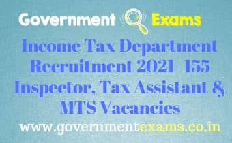 Income Tax Department Mumbai Sports Quota Recruitment 2021