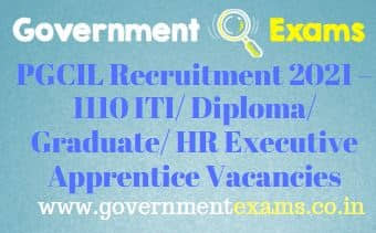 PGCIL Apprentice Recruitment 2021