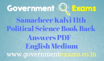 Samacheer Kalvi 11th Economics Book Back Answers