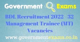 BDL Management Trainee Recruitment 2022