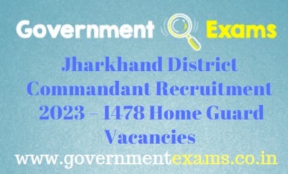 Jharkhand Home Guards Dhanbad Recruitment 2023