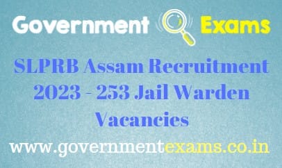 SLPRB Assam Jail Warden Recruitment 2023