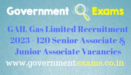GAIL Gas Limited Sr Associate Recruitment 2023