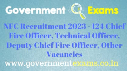 NFC Fire Services Personnel Techincal Officers Recruitment 2023