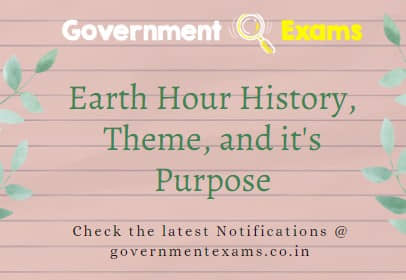 What is the Purpose of Earth Hour