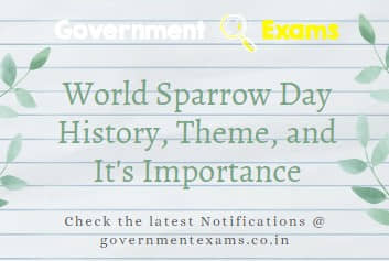 World Sparrow Day Speech and Theme