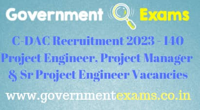 C-DAC Noida Project Engineer Recruitment 2023