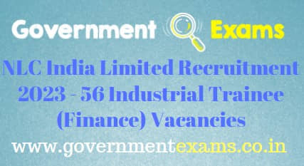 NLC India Limited Industrial Trainee Recruitment 2023