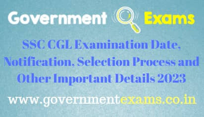 SSC CGL Examination 2023