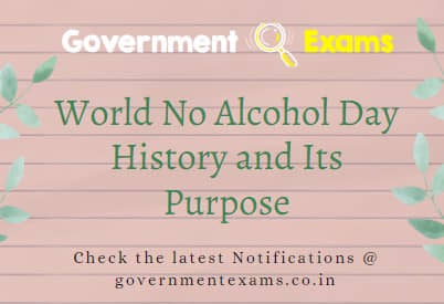 World No Alcohol Day 2023