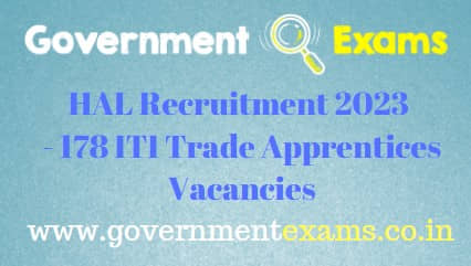 HAL Hyderabad ITI Trade Apprentices Recruitment 2023