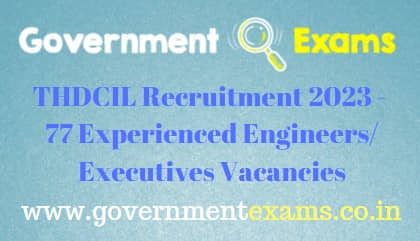 THDC India Ltd Engineer Manager Recruitment 2023